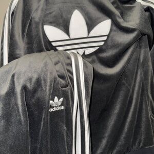 ADIDAS VELVET TRACKSUIT